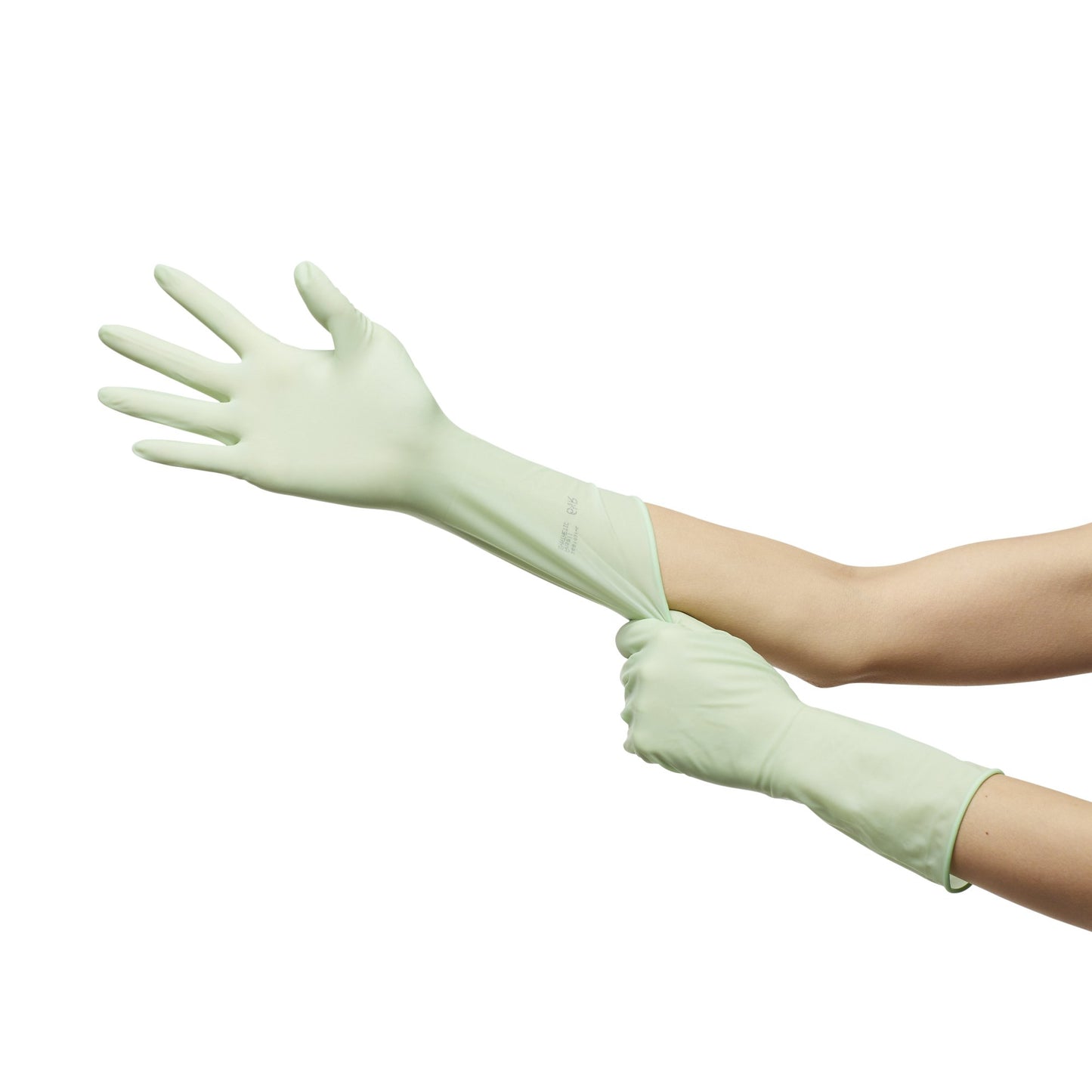 Gammex® Non-Latex PI Green Polyisoprene Surgical Glove, Size 6.5, Light Green 20685265