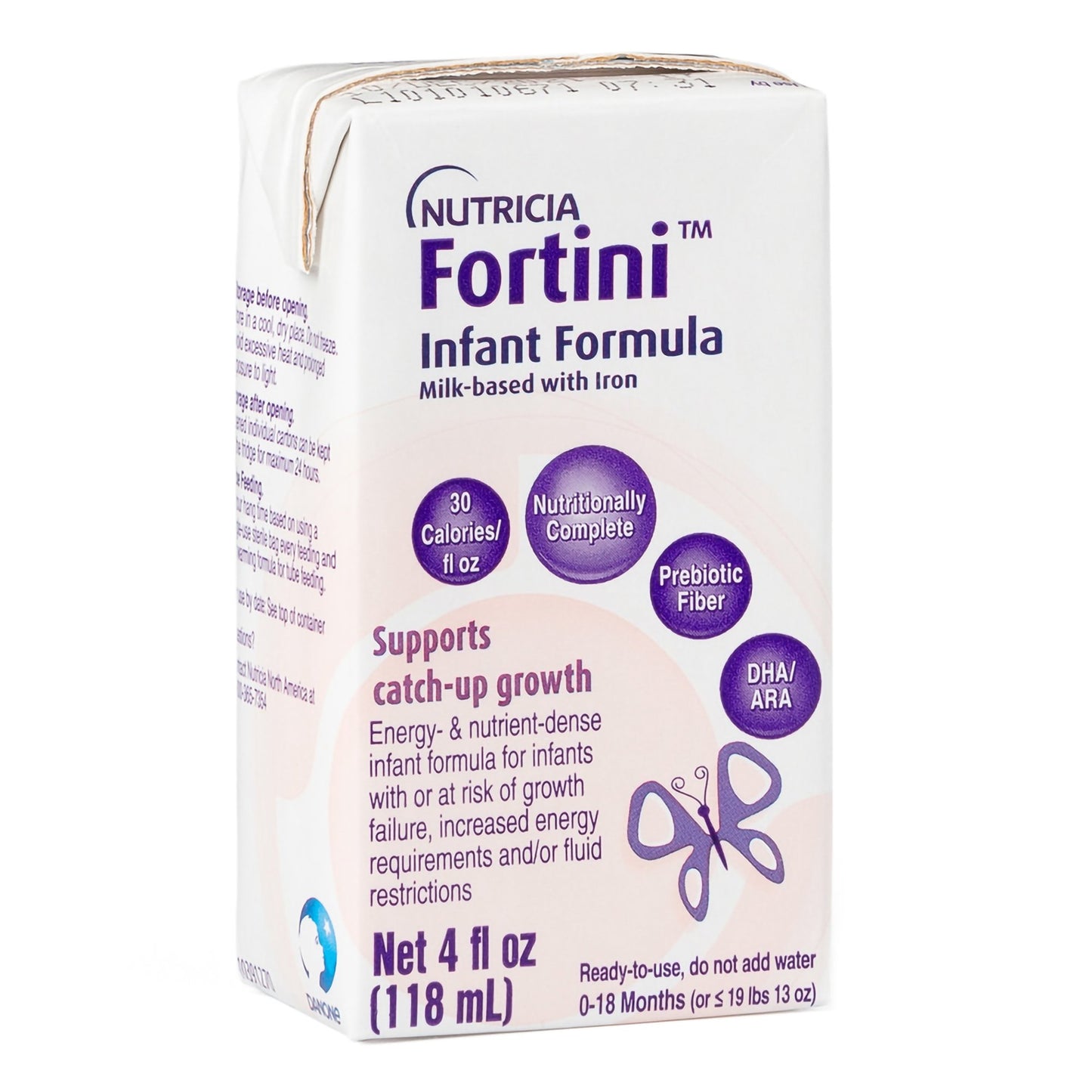 Fortini™ Infant Formula, 4-ounce carton 161212