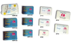 DawnMist® Bar Bath Soap, 1 ounce, 500 Bars per Case SP10