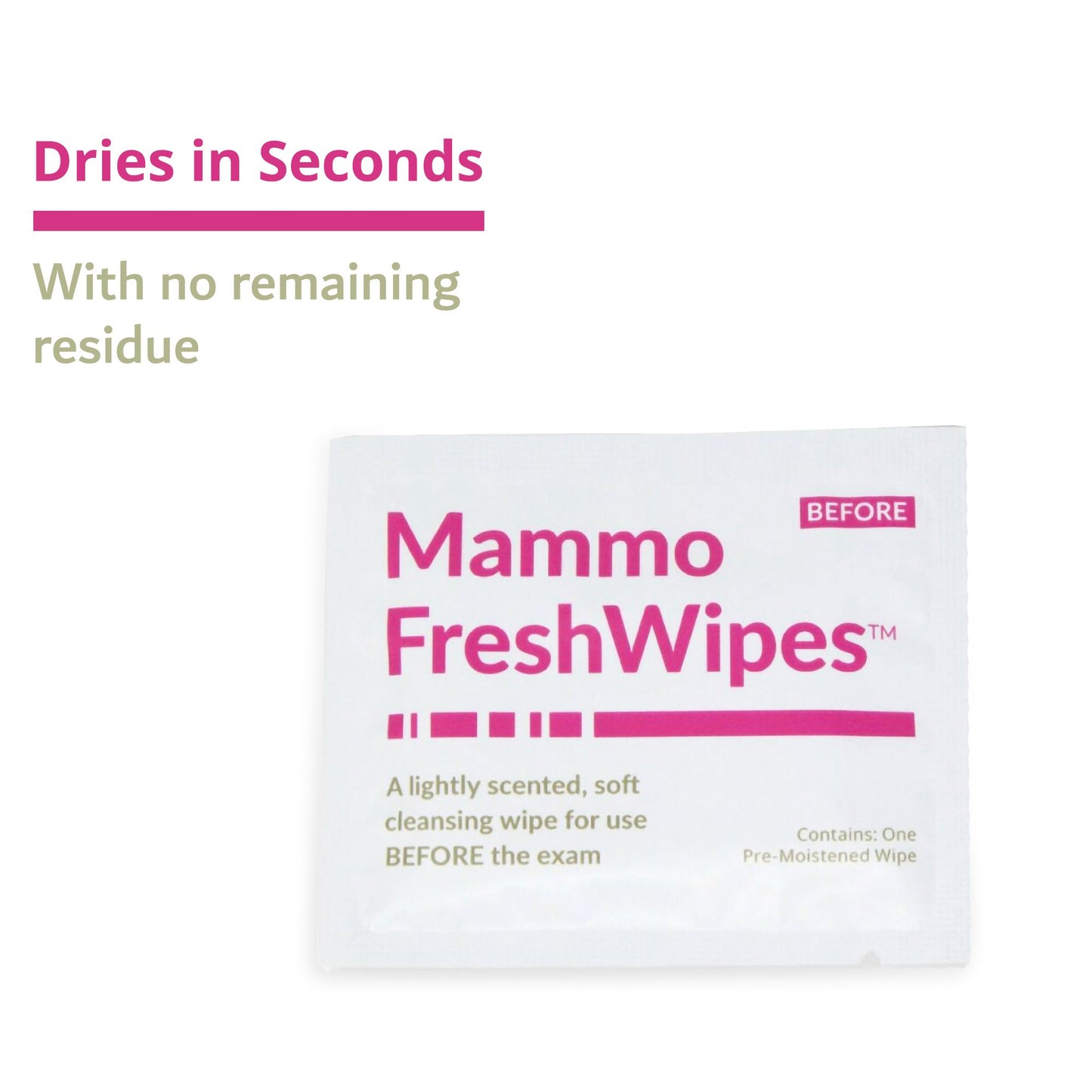 Mammo Freshwipes™ Mammography Cleansing Towelette MAMWIPE