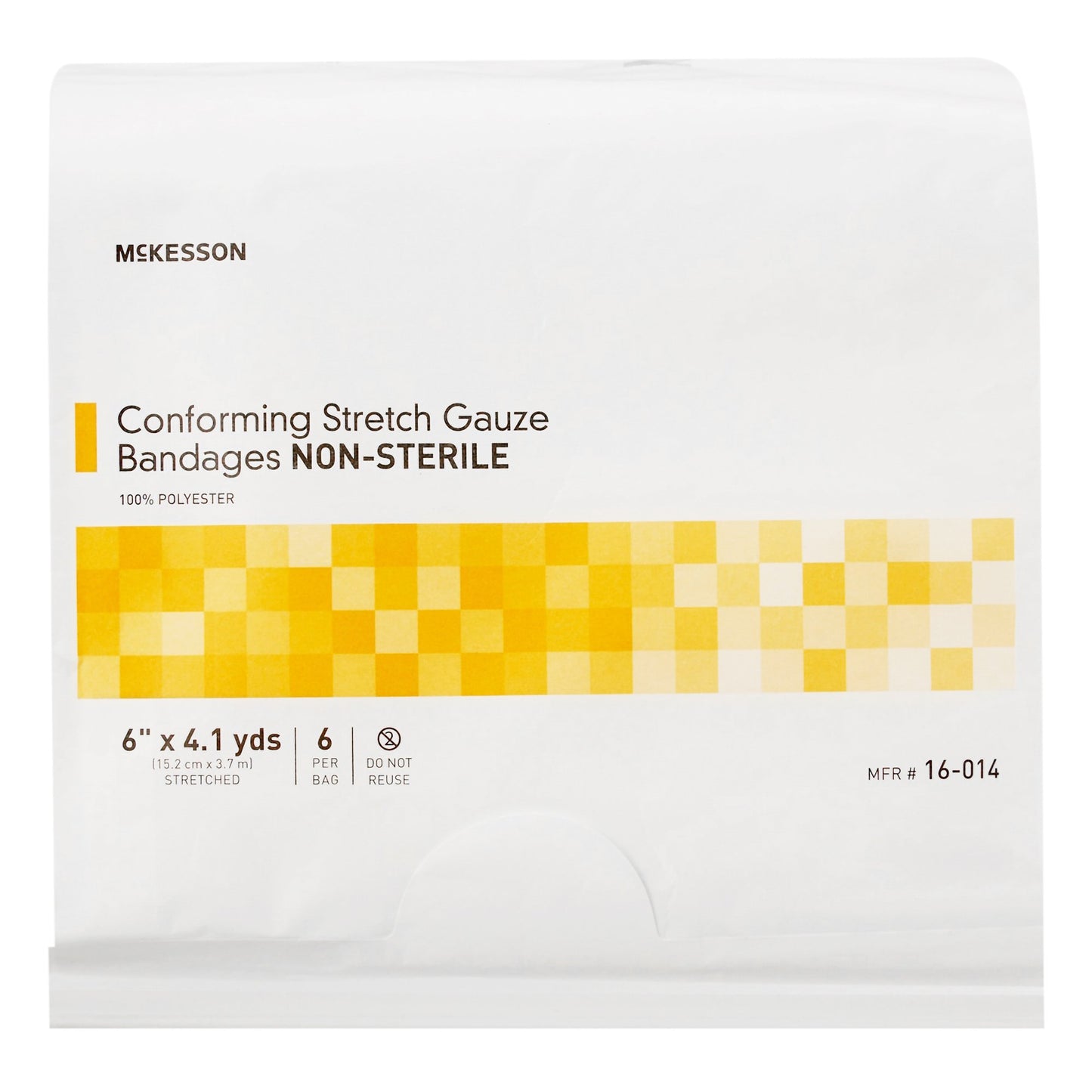 McKesson Conforming Bandage, 6 Inch x 4-1/10 Yard 16-014