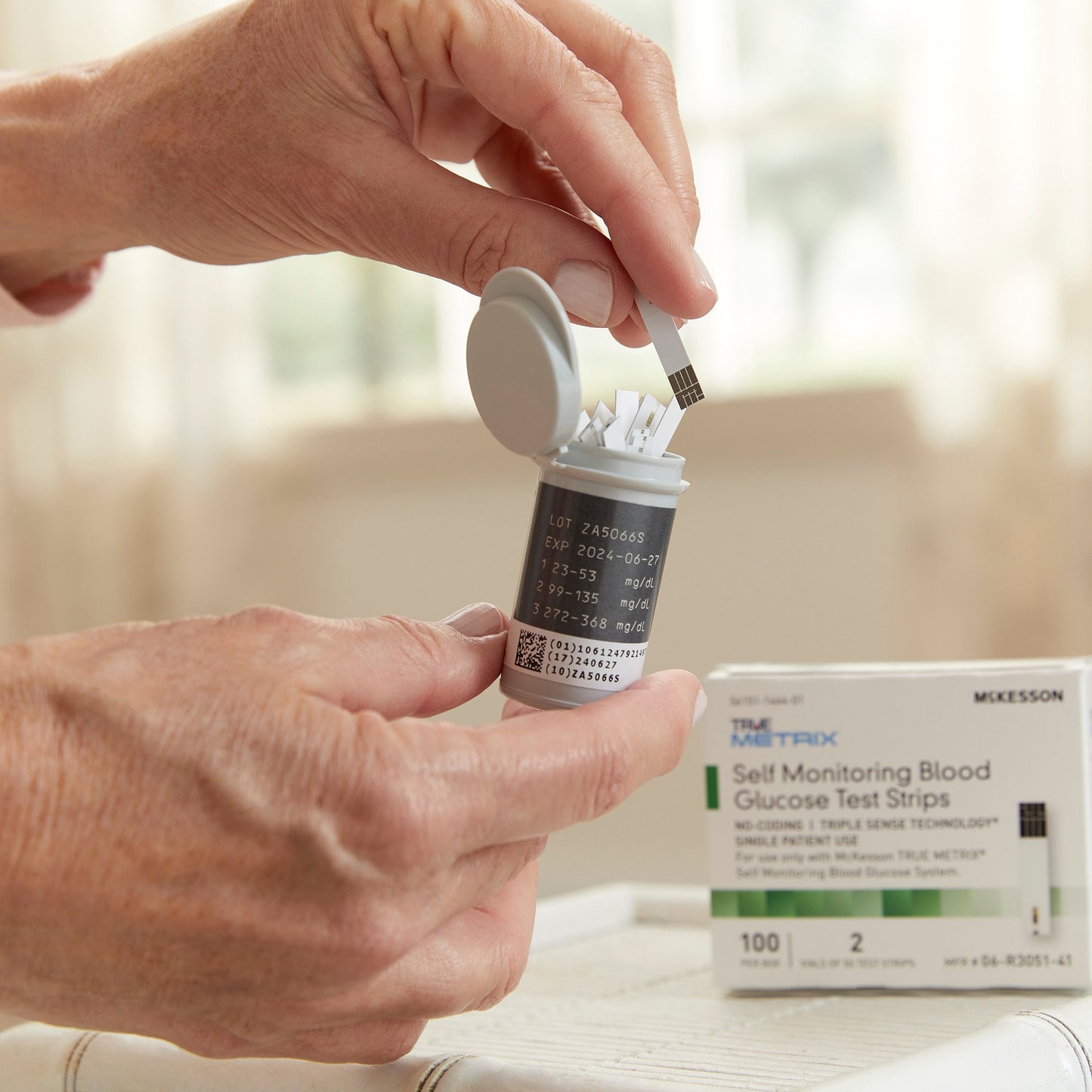 McKesson TRUE METRIX® Blood Glucose Test Strips 06-R3051-41