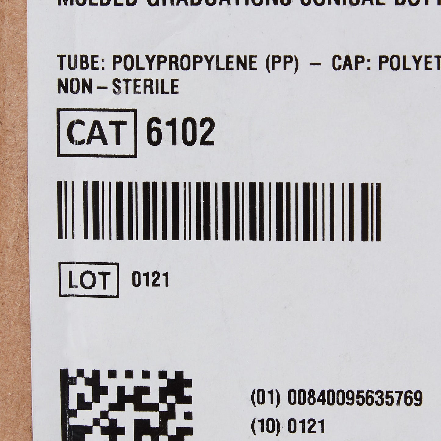 Globe Scientific Storage and/or Transport Tube, 10 mL, 16 x 93 mm 6102