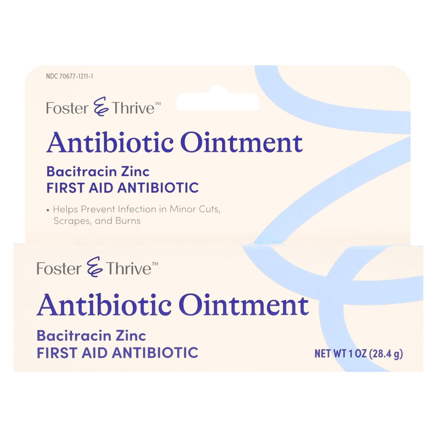 Foster & Thrive™ Bacitracin Zinc Antibiotic Ointment 70677121101