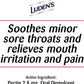 Luden's® Cherry Flavor Sore Throat Relief 81483201043
