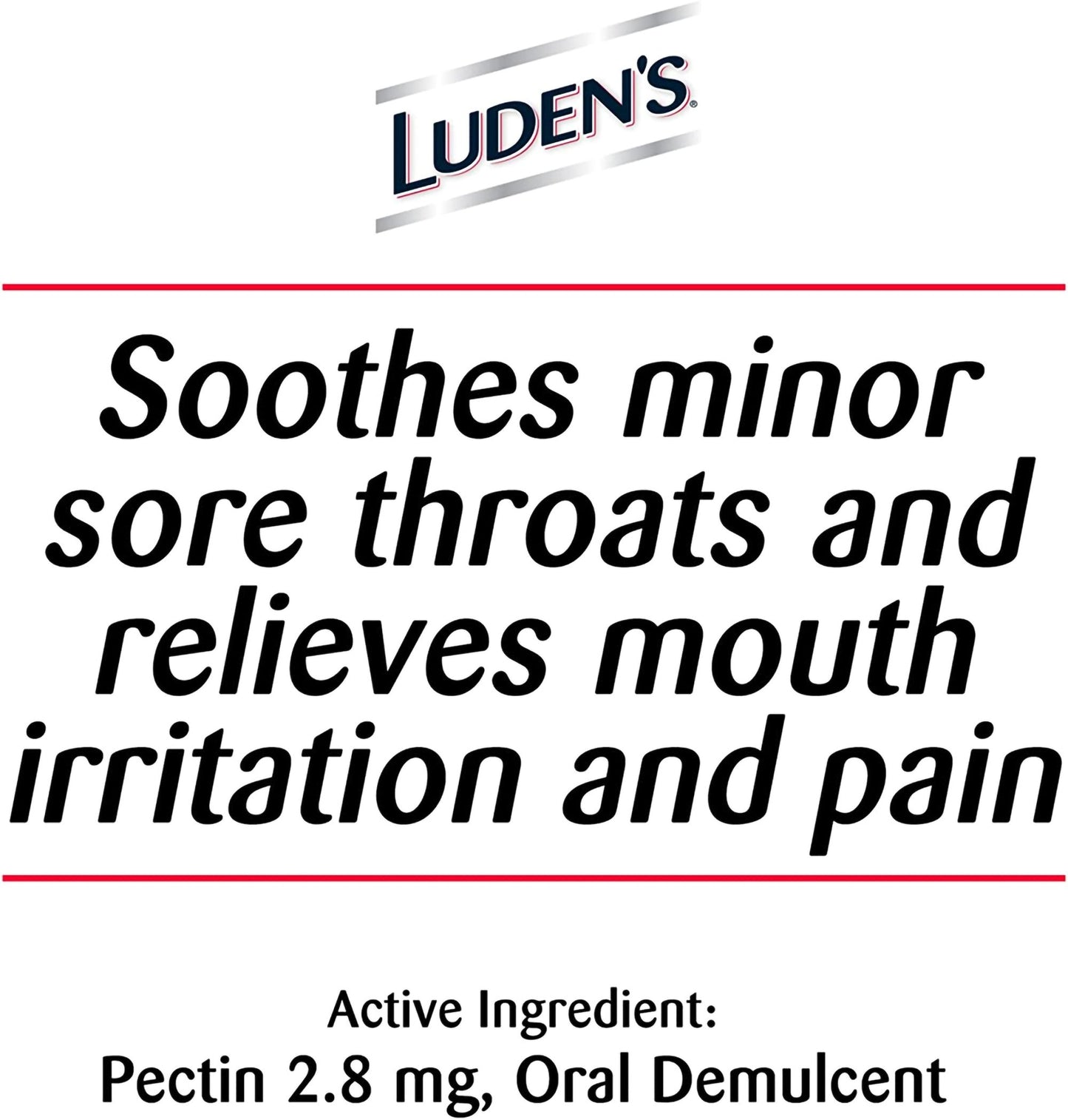 Luden's® Cherry Flavor Sore Throat Relief 81483201043