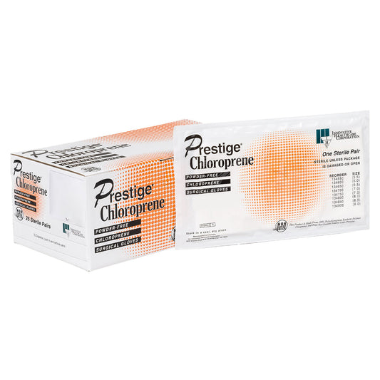Surgical Glove DermAssist® Prestige® Size 7 Sterile Polyisoprene Standard Cuff Length Fully Textured Ivory Not Chemo Approved - 134700