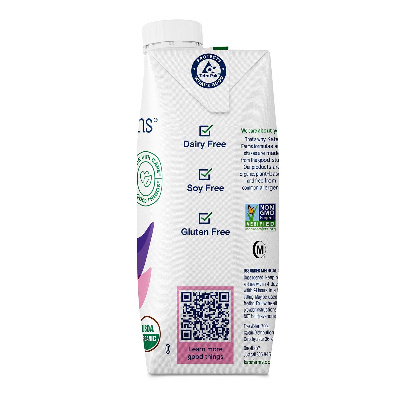 Kate Farms® Standard 1.5 Sole-Source Nutrition Formula, 11-ounce carton 851823006379