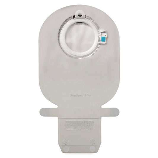 SenSura® Mio Click 2-Piece Transparent Ostomy Pouch, Blue Match 11483