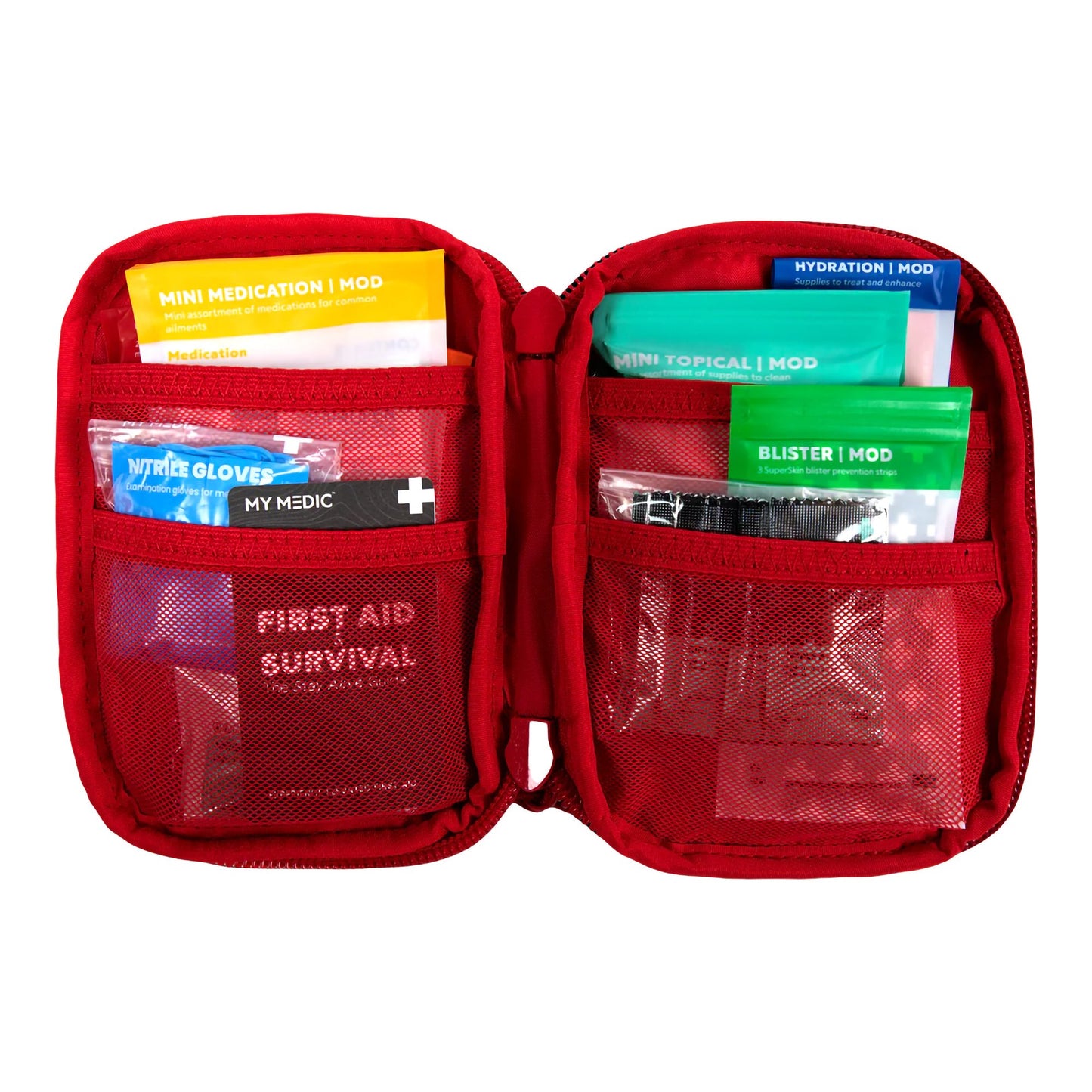 My Medic™ Sidekick First Aid Kit, Red MM-KIT-U-SDE-KCK-RED