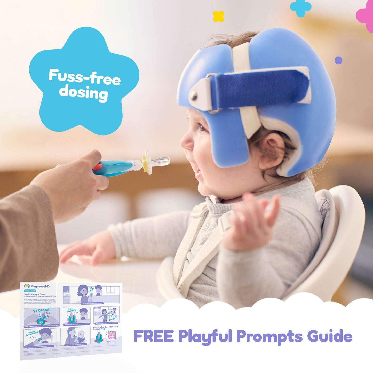 Medicine Buddy™ Rocket Medication Dispenser for Infants, Babies & Toddlers 1011