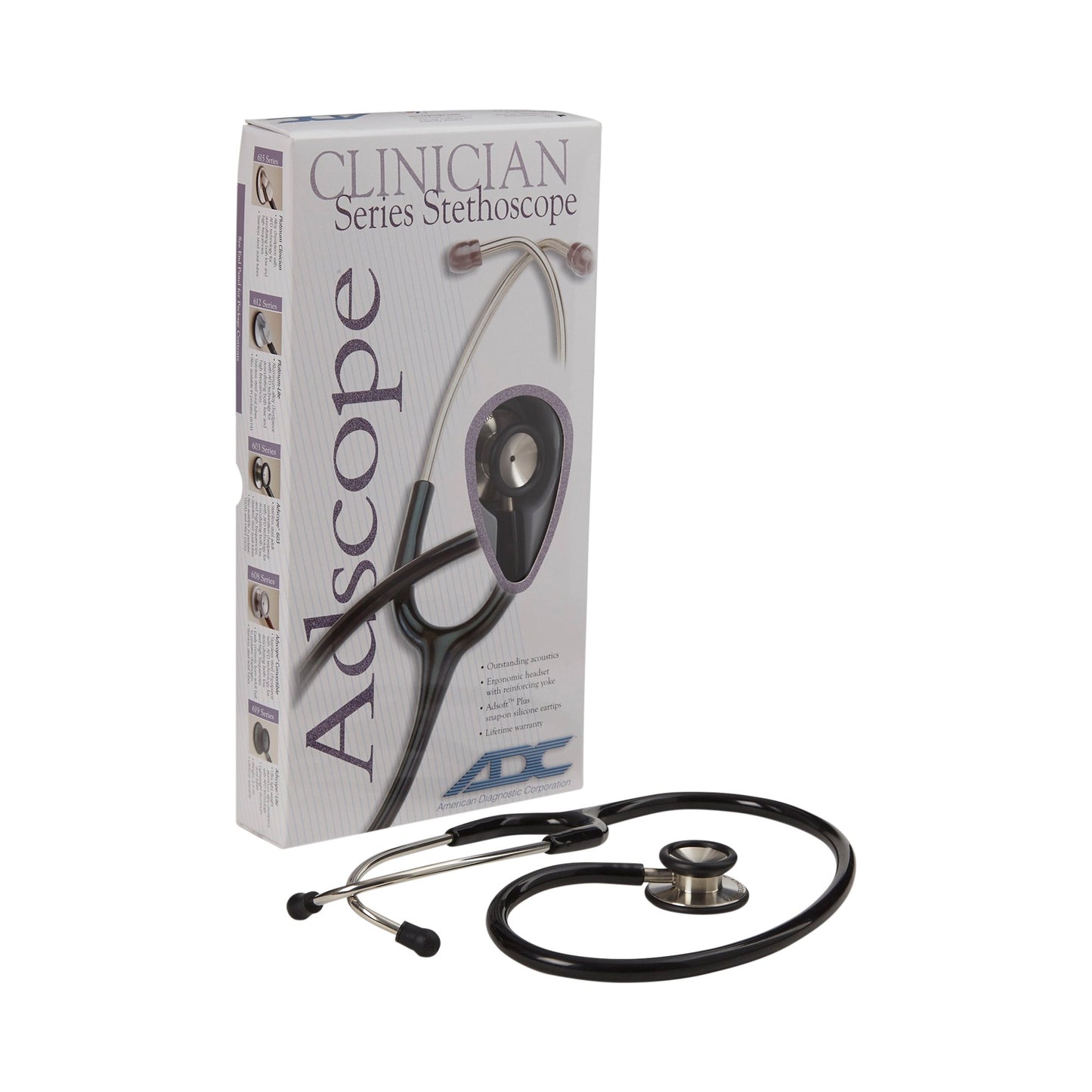 Adscope™ 603 Classic Stethoscope 603BK