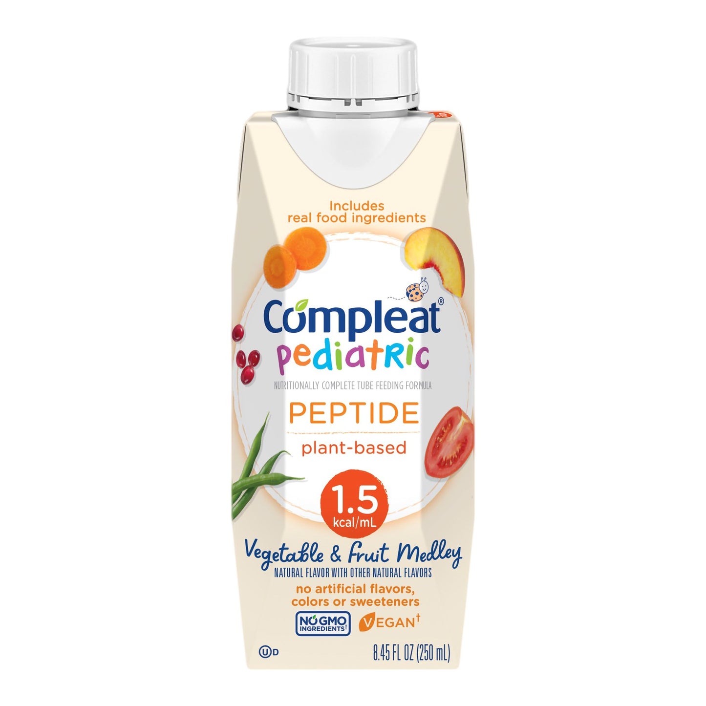 Compleat® Peptide 1.5 Nutritionally Complete Tube Feeding Formula, 8.45-oz. 00043900131351