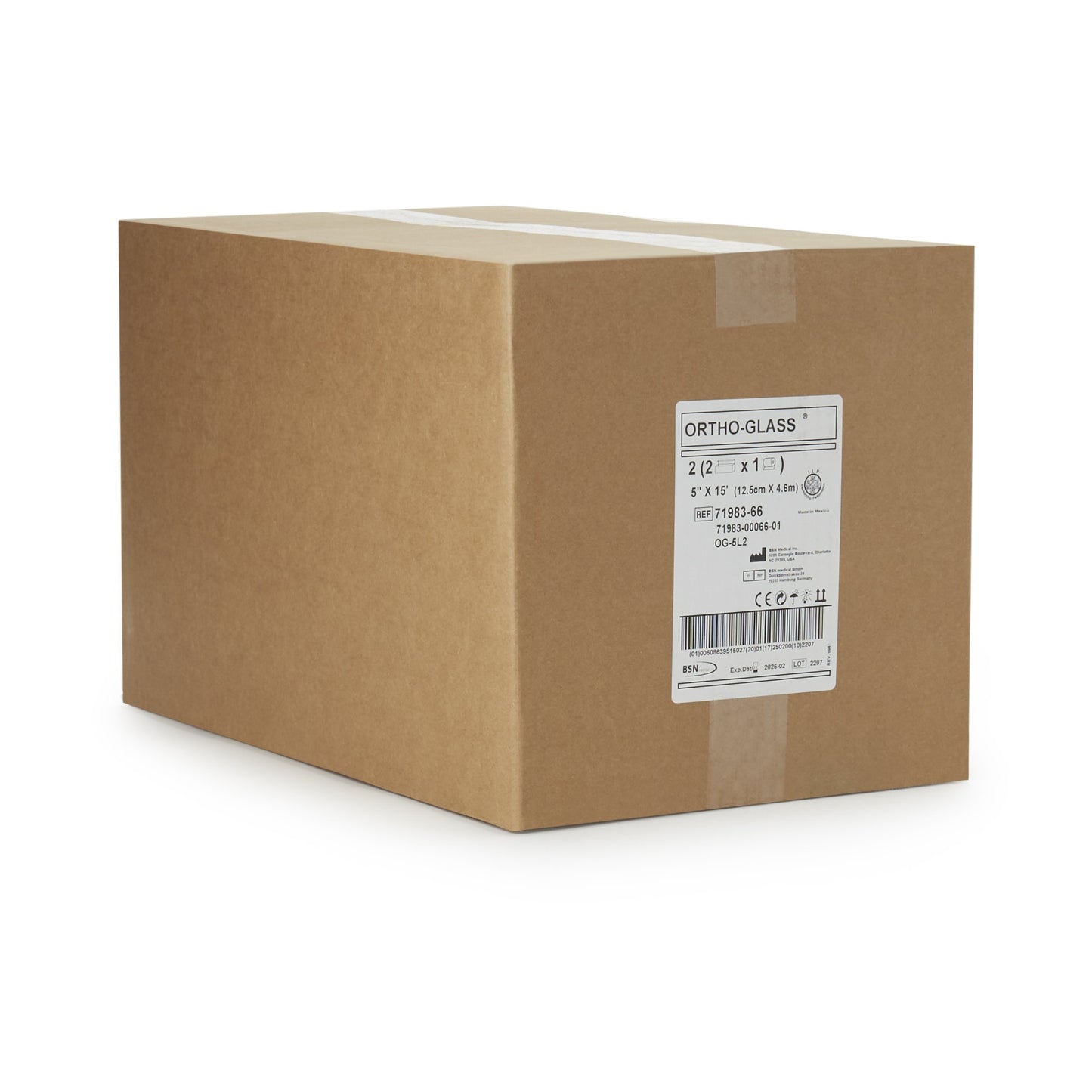 Ortho-Glass® Splint Roll, White, 5 Inch x 5 Yard OG-5L2