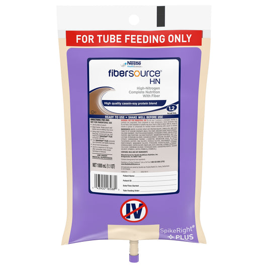 Fibersource® HN Tube Feeding Formula, 33.8 oz. Bag 10043900185887