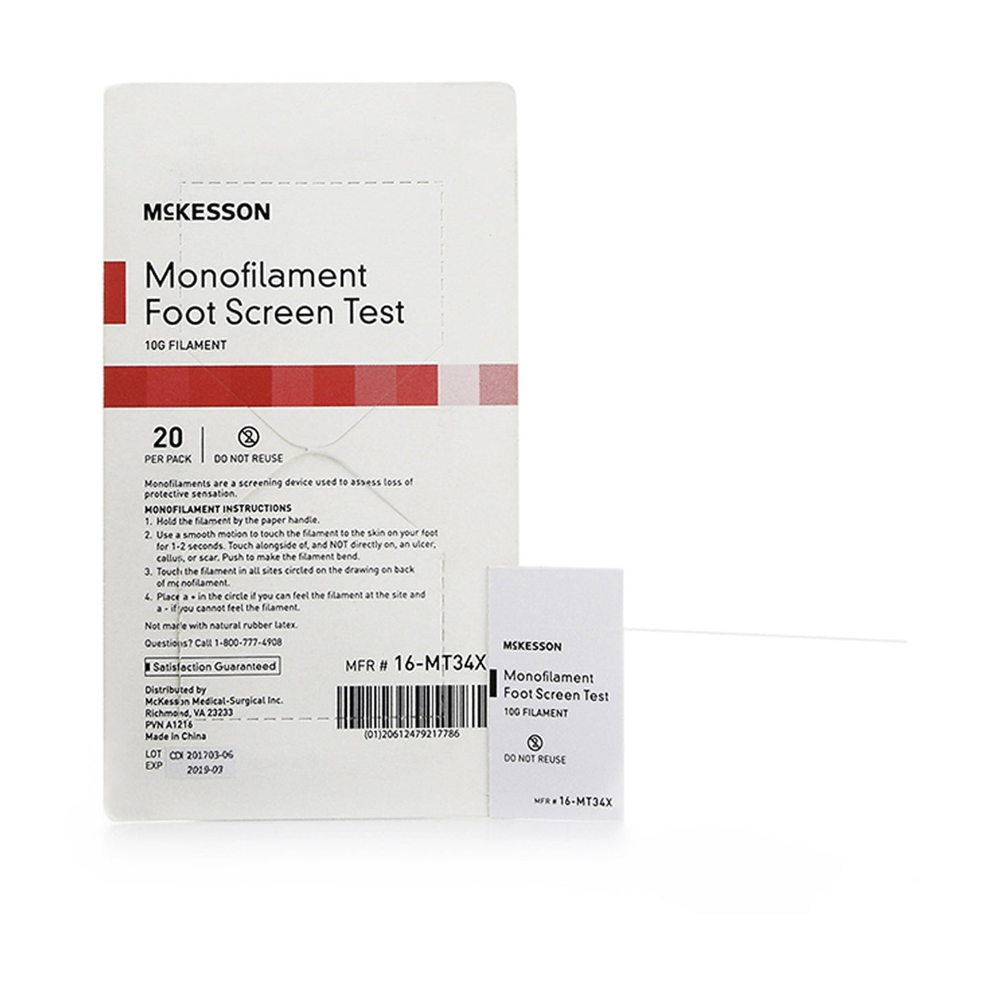 McKesson Sensory Test Monofilament 16-MT34X