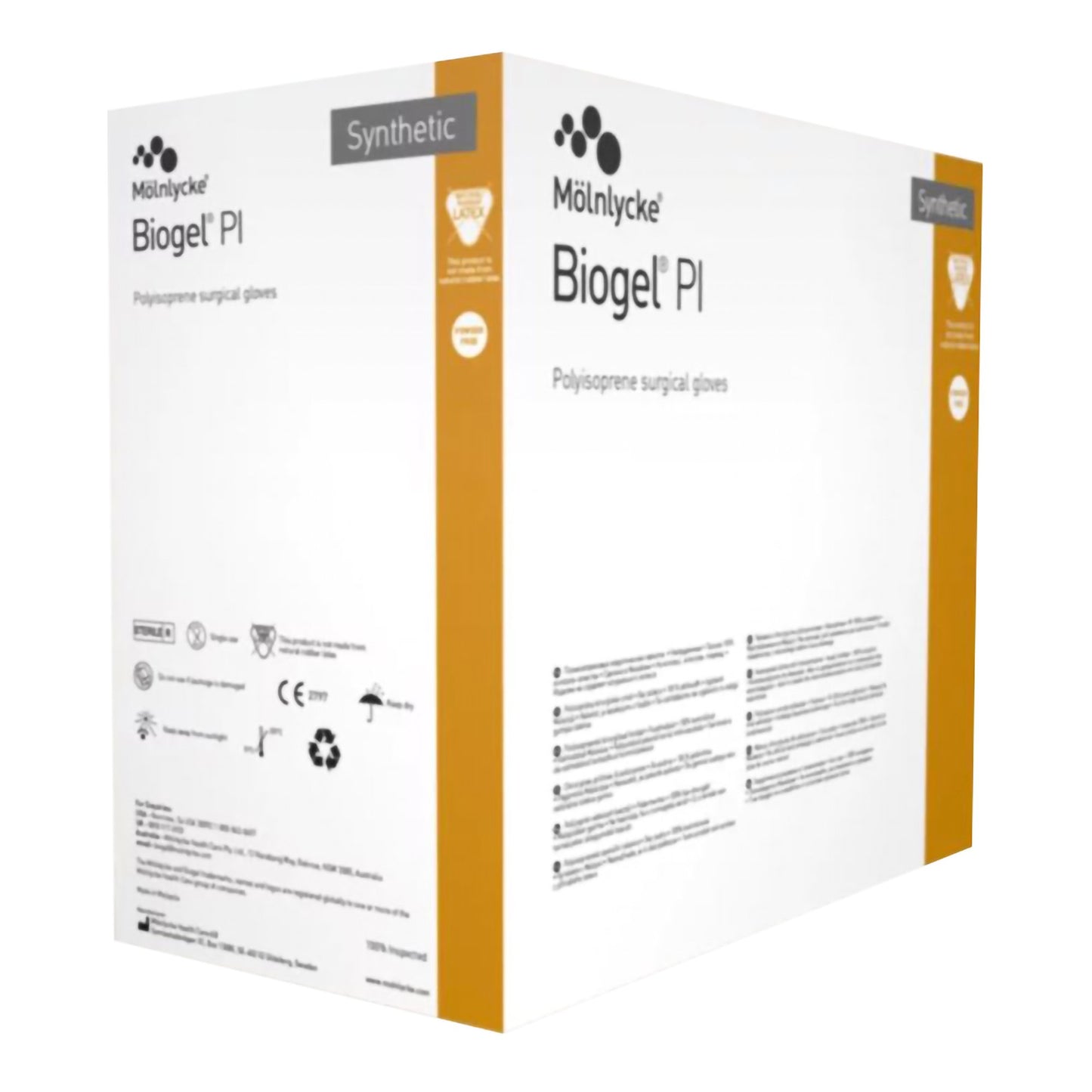 Biogel® PI Polyisoprene Surgical Glove, Size 6.5, Straw Color 40865