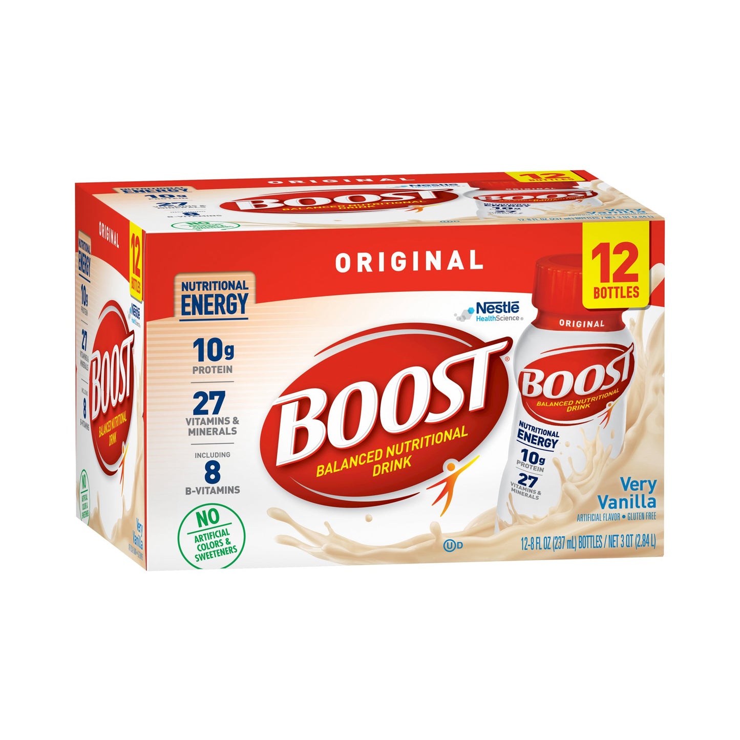 Boost® Original Vanilla Balanced Nutritional Drink, 8-ounce bottle 00041679028025