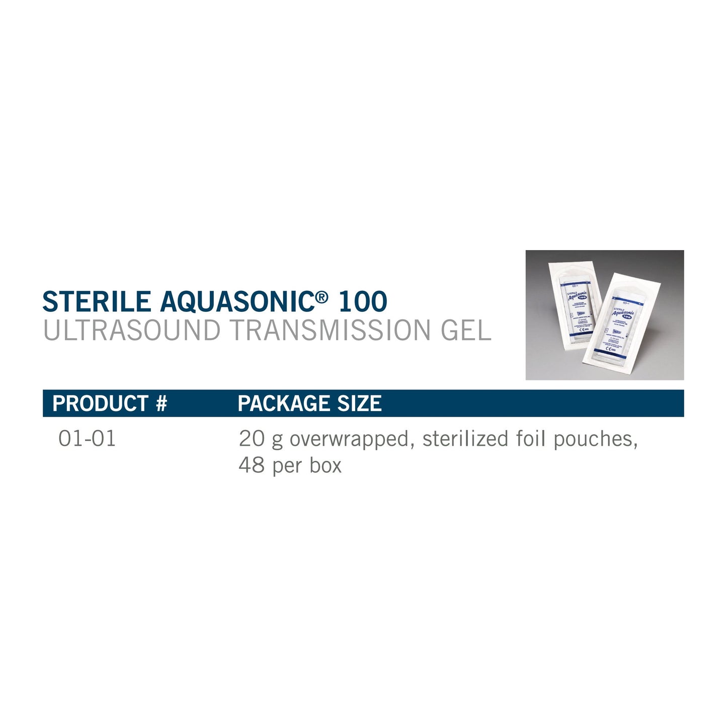 Aquasonic® 100 Ultrasound Gel 01-01