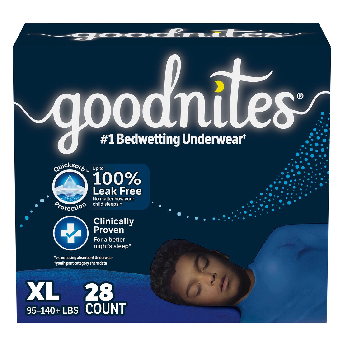 GoodNites® Night Time Underwear For Boys, Extra Large 55335