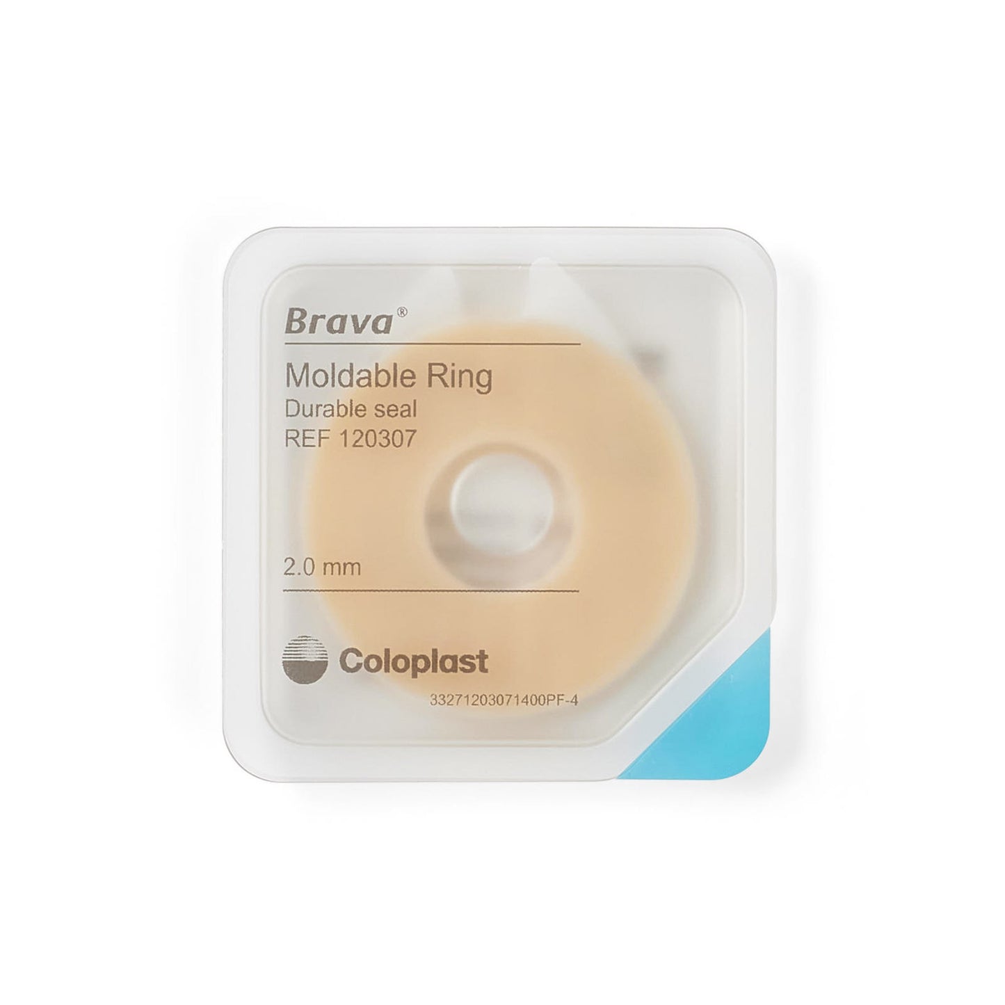 Brava® Moldable Ostomy Ring 2-mm Thick, 2 in. Diameter, Moldable, Alcohol-Free 120307