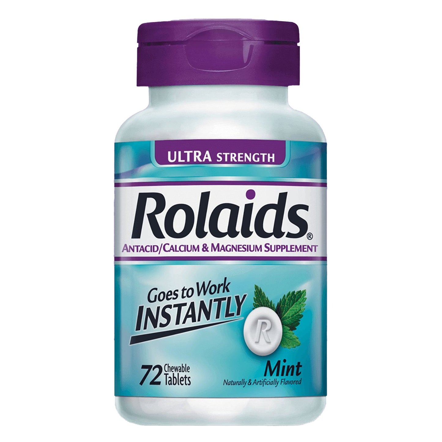 Rolaids® Ultra-Strength Calcium Carbonate / Magnesium Hydroxide, Mint Flavor 72011200453