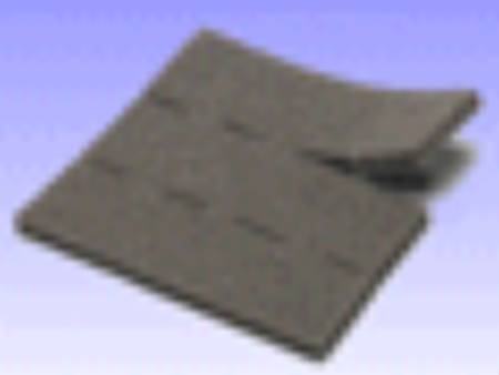 Silver Wound Cavity Filler Polymem® WIC® 3 X 3 Inch Rectangle Sterile - 1333