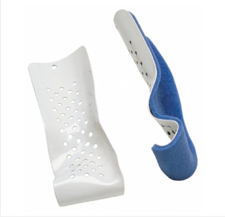 Colles' Wrist Splint ProCare® Padded Aluminum / Foam Right Hand Blue / White Small - 79-72123