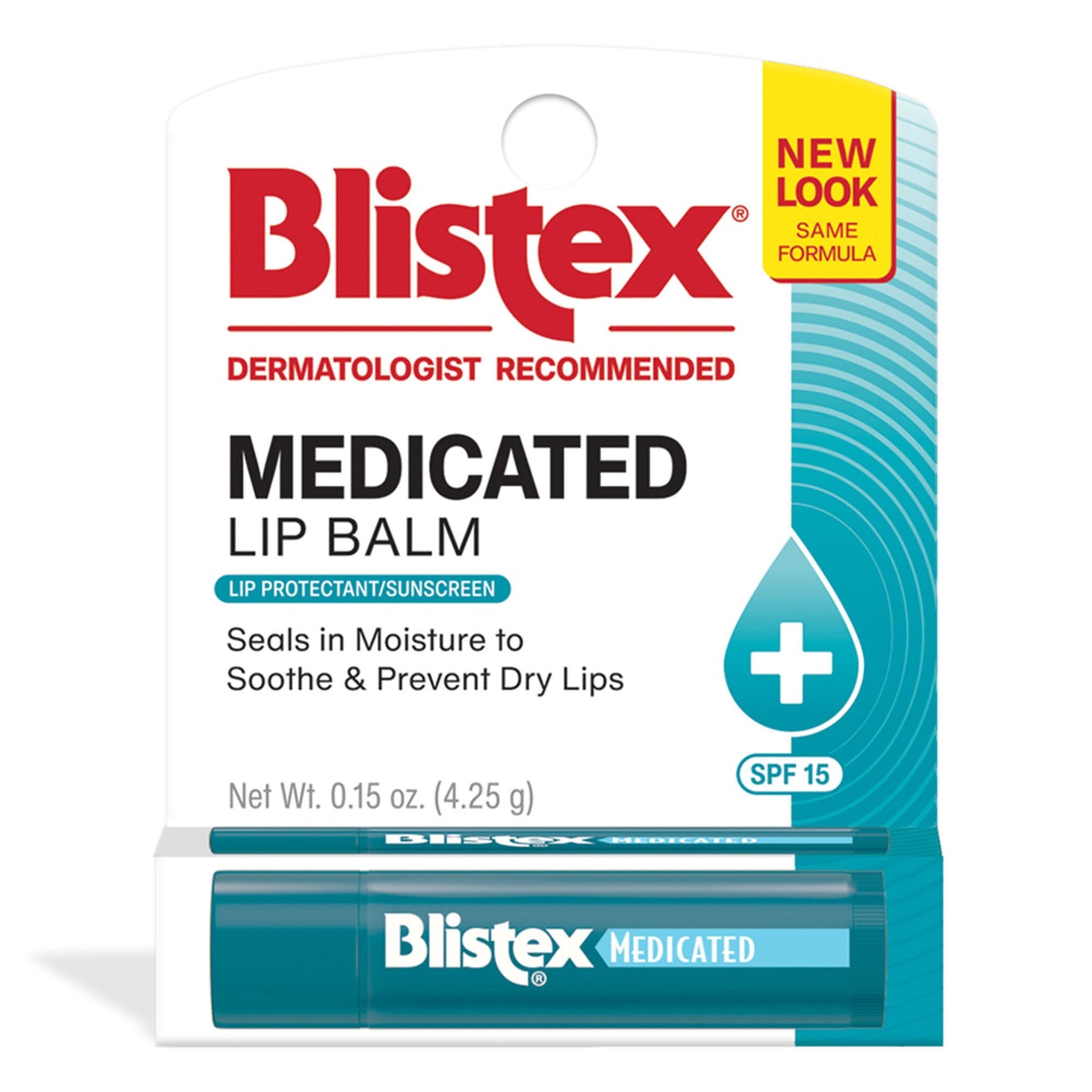 Lip Balm with Sunscreen Blistex® Medicated 0.15 oz. Tube 04138822061