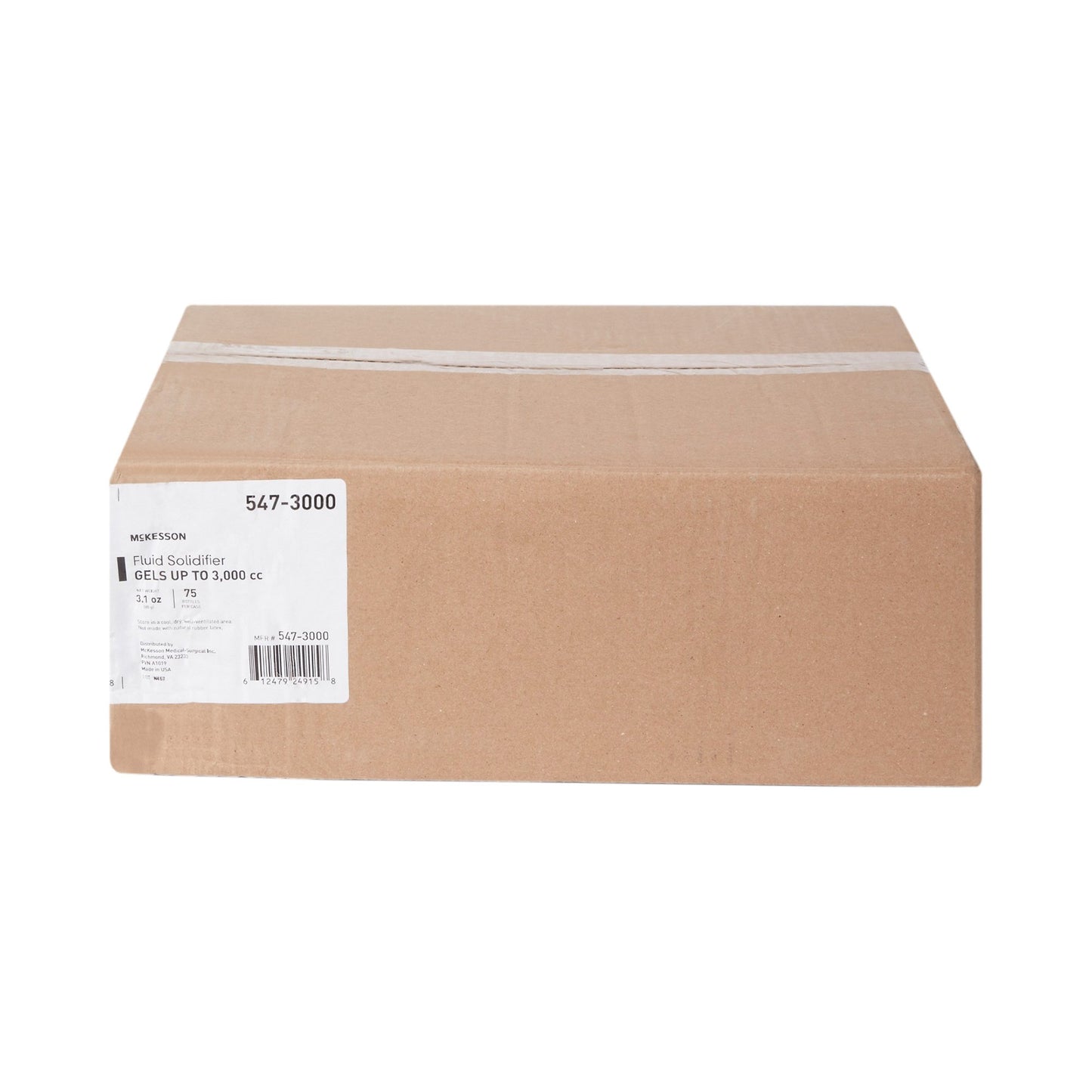 McKesson Fluid Solidifier – Gels up to 3,000 cc – Screw Cap Bottle, 3.1 oz 547-3000