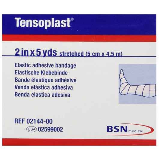 Tensoplast® No Closure Elastic Adhesive Bandage, 2 Inch x 5 Yard 02599002