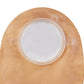 Natura® + Two-Piece Tail Closure Transparent Ostomy Pouch, 70mm Flange 416422