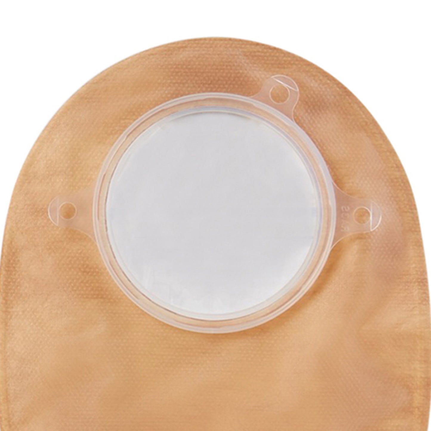 Natura® + Two-Piece Tail Closure Transparent Ostomy Pouch, 70mm Flange 416422