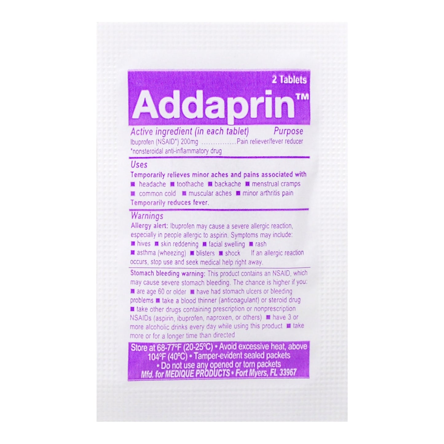 Addaprin™ Ibuprofen Pain Relief 1625314