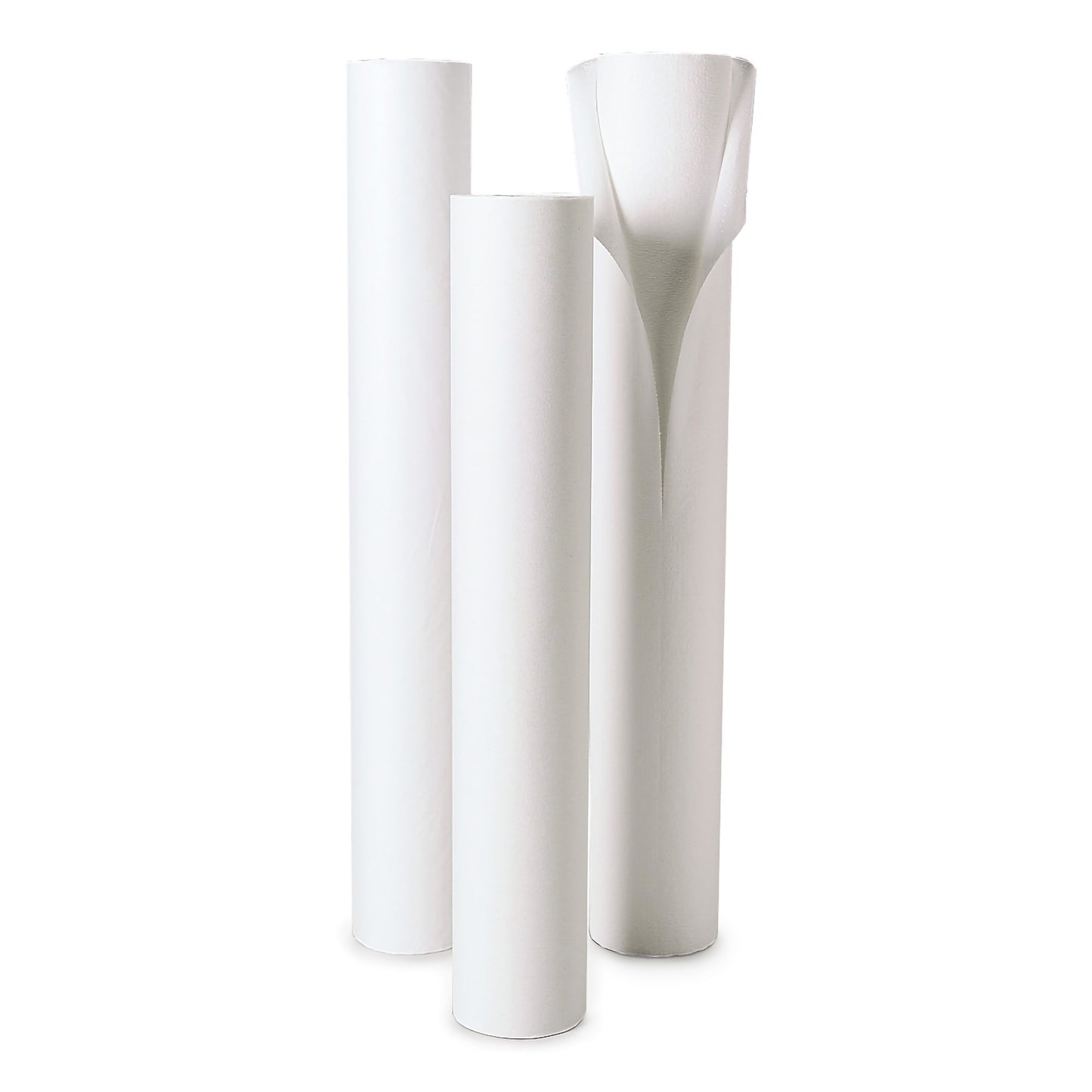 Table Paper McKesson 21 Inch Width 100 Foot Length White Crepe - 18-6221