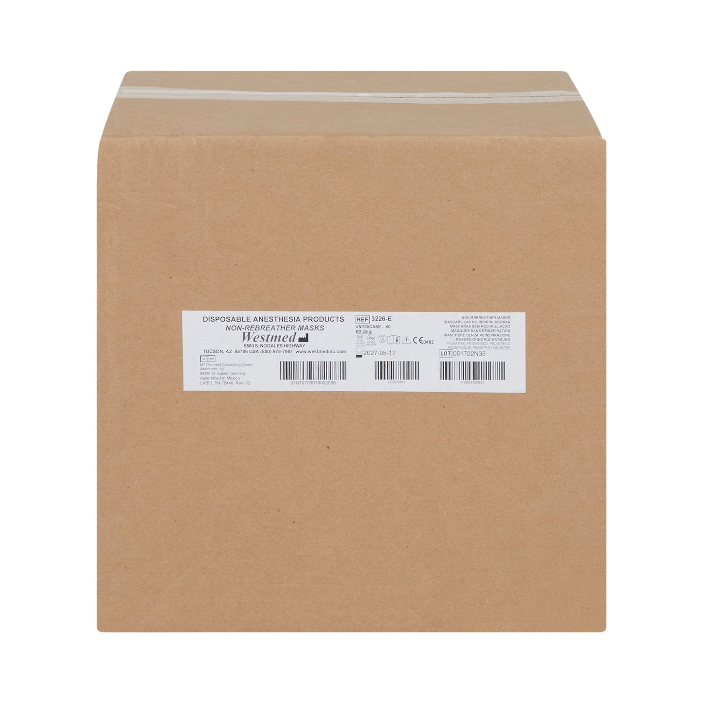 McKesson Nonrebreather Oxygen Mask, Pediatric 3226E