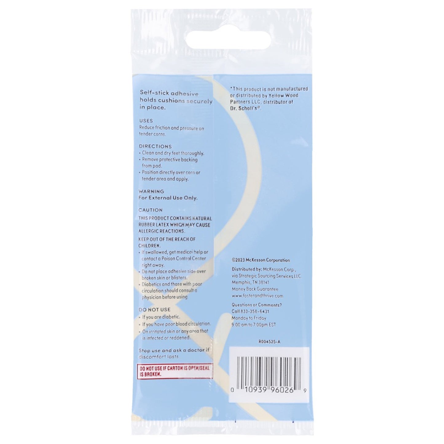 Foster & Thrive™ Corn Cushions, Nonmedicated 01093996026