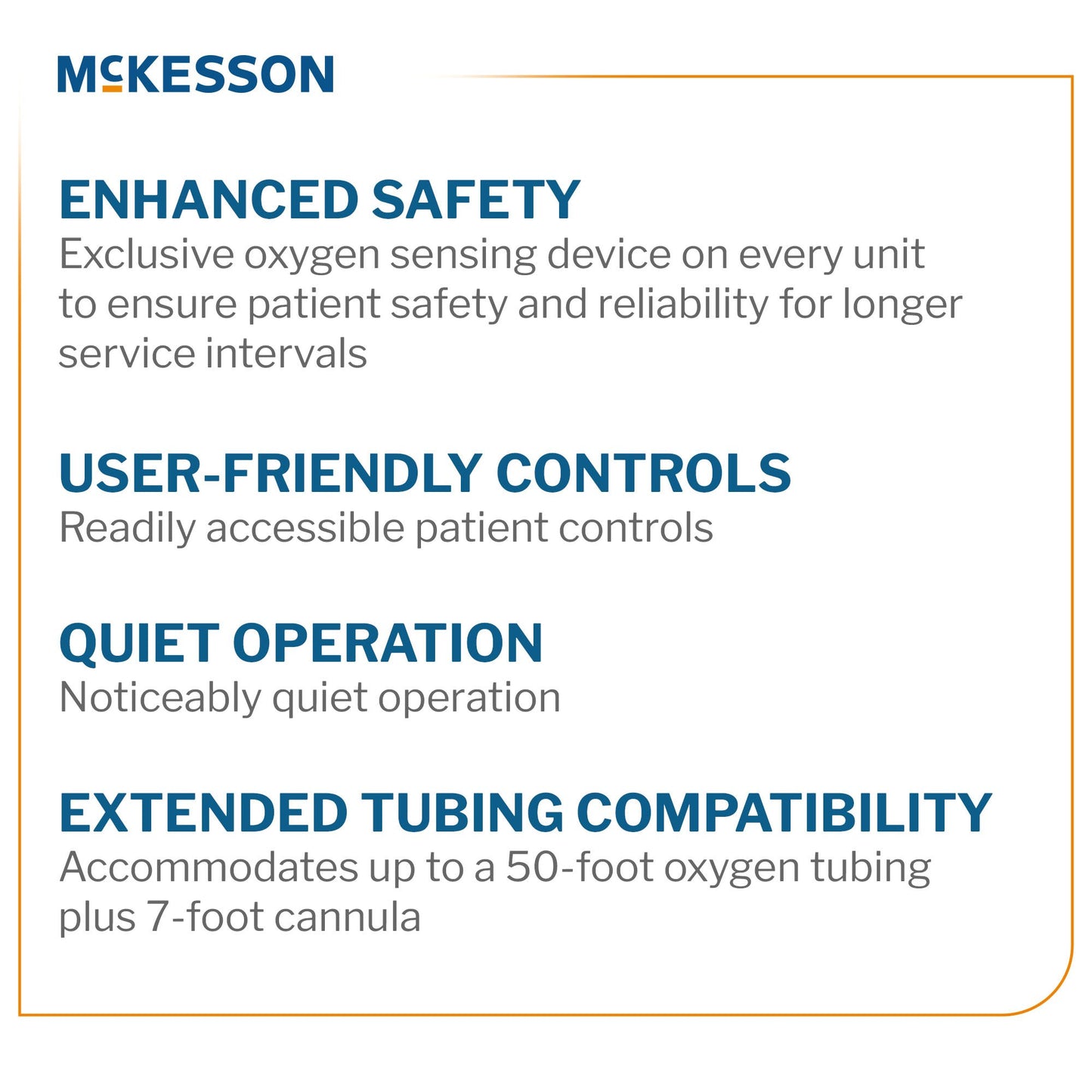McKesson 5-Liter Compact Concentrator with Oxygen Sensing Device 146-525DS