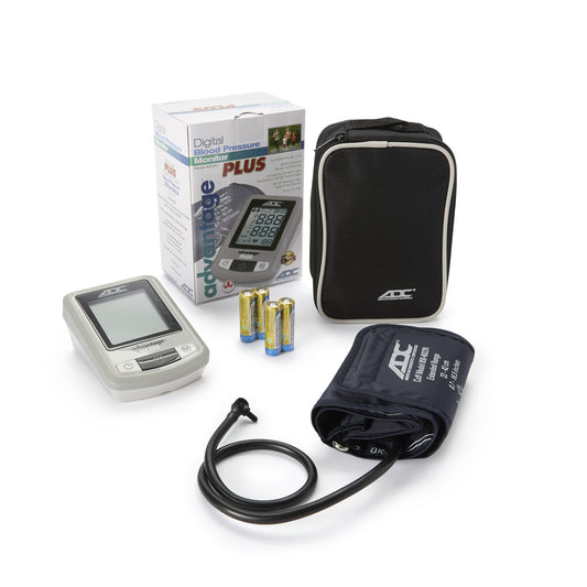 Home Automatic Digital Blood Pressure Monitor Advantage™ 6021N Series Small Adult Cuff Nylon Cuff 17 - 22 cm Desk Model - 6021NSA