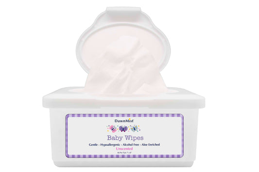 Baby Wipe DawnMist® Tub Unscented 80 Count - BWU4340