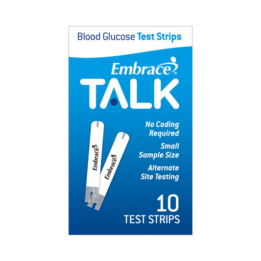 Omnis Health Omnis Health Embrace Blood Glucose Test Strips APX03AB0302, VL