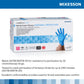 Exam Glove McKesson Confiderm® 6.8C Small NonSterile Nitrile Standard Cuff Length Fully Textured Blue Chemo Tested / Fentanyl Tested 14-6N621C