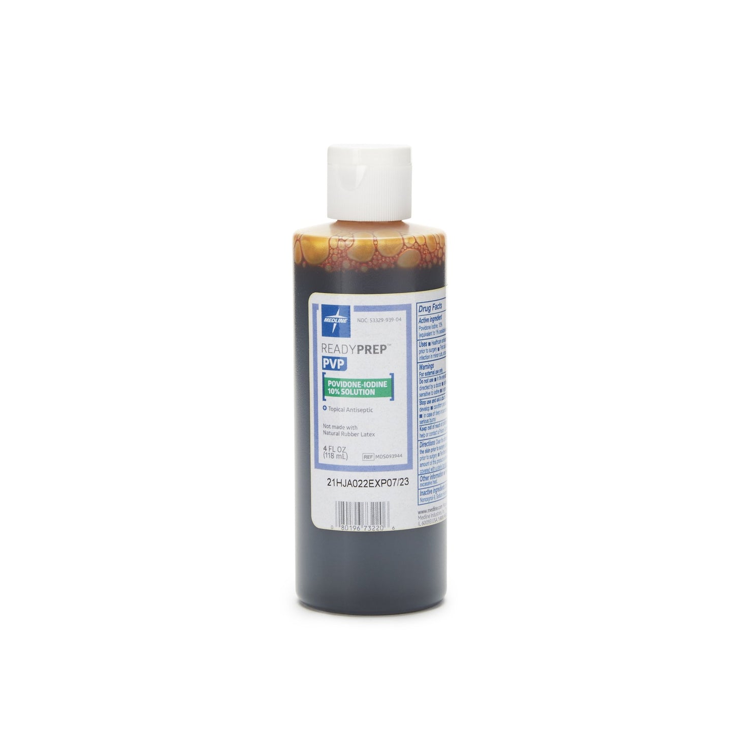 Skin Prep Solution ReadyPrep™ 4 oz. Bottle 10% Strength Povidone-Iodine NonSterile - MDS093944