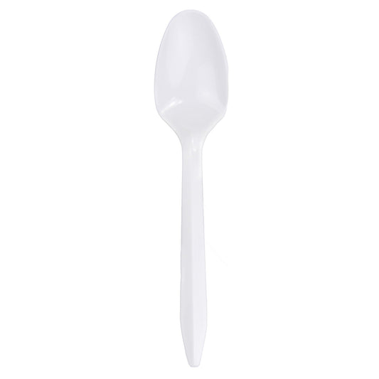 McKesson White Polypropylene Spoon, 5½ Inch Long 16-70035