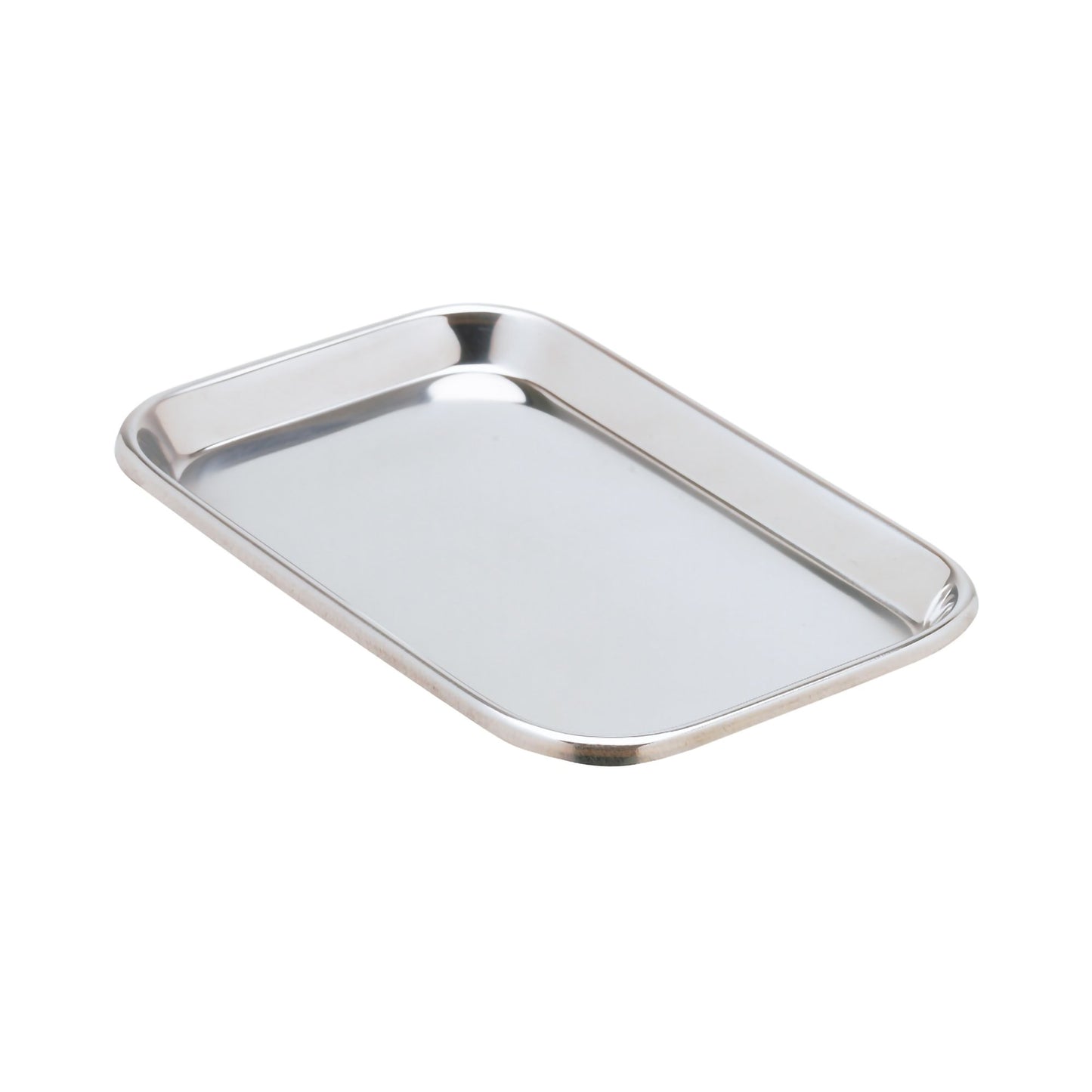 Instrument Tray Miltex® Rolled Edge Stainless Steel 23/32 X 6-1/2 X 10 Inch - 3-934