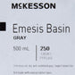McKesson Emesis Basin, 500 mL Capacity, Graphite Color 56-80327