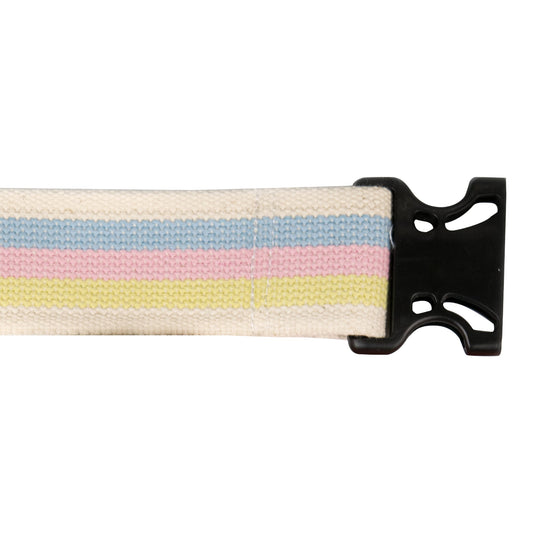 Gait Belt McKesson 60 Inch Length Pastel Stripe Polyester - 859