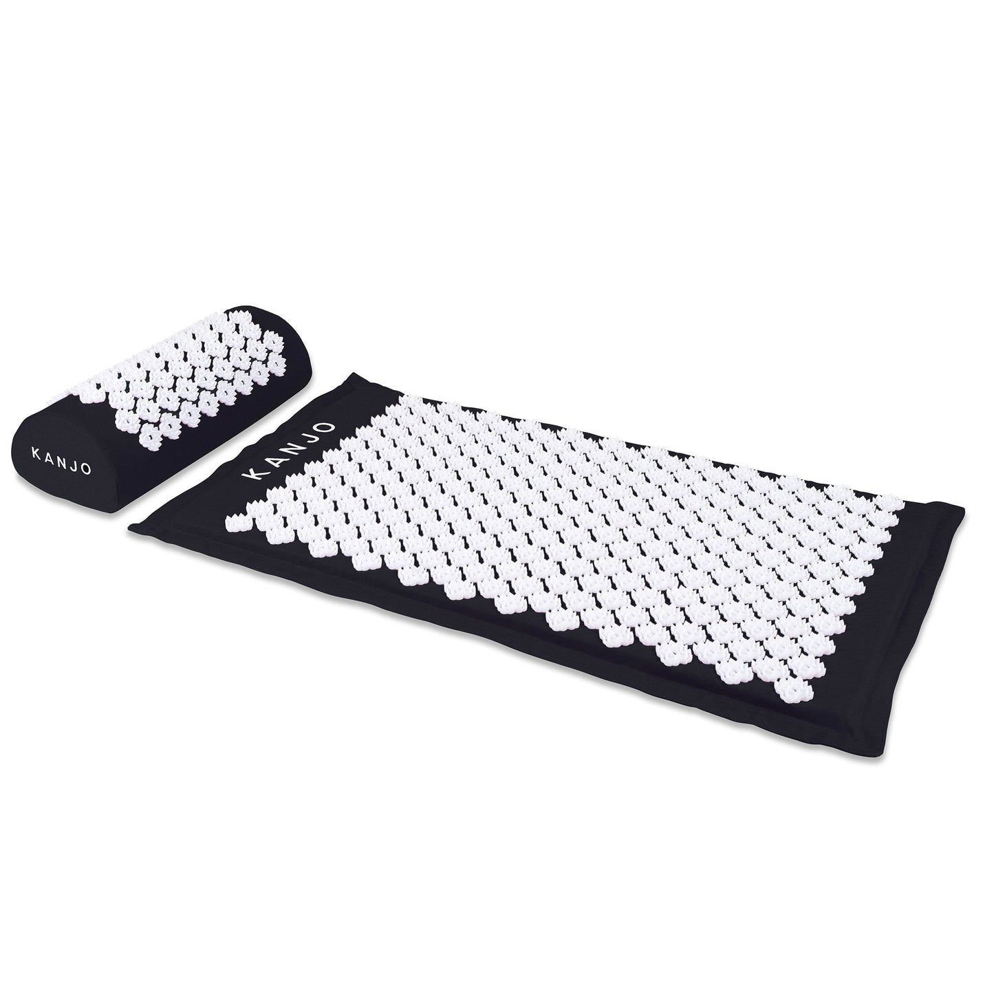 Kanjo Memory Foam Acupressure Mat Set, Black KANONYM