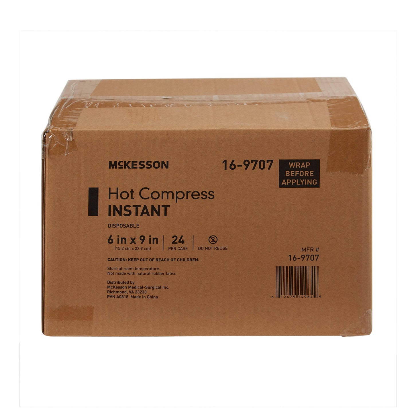 McKesson Instant Hot Pack, 6 x 9 Inch 16-9707