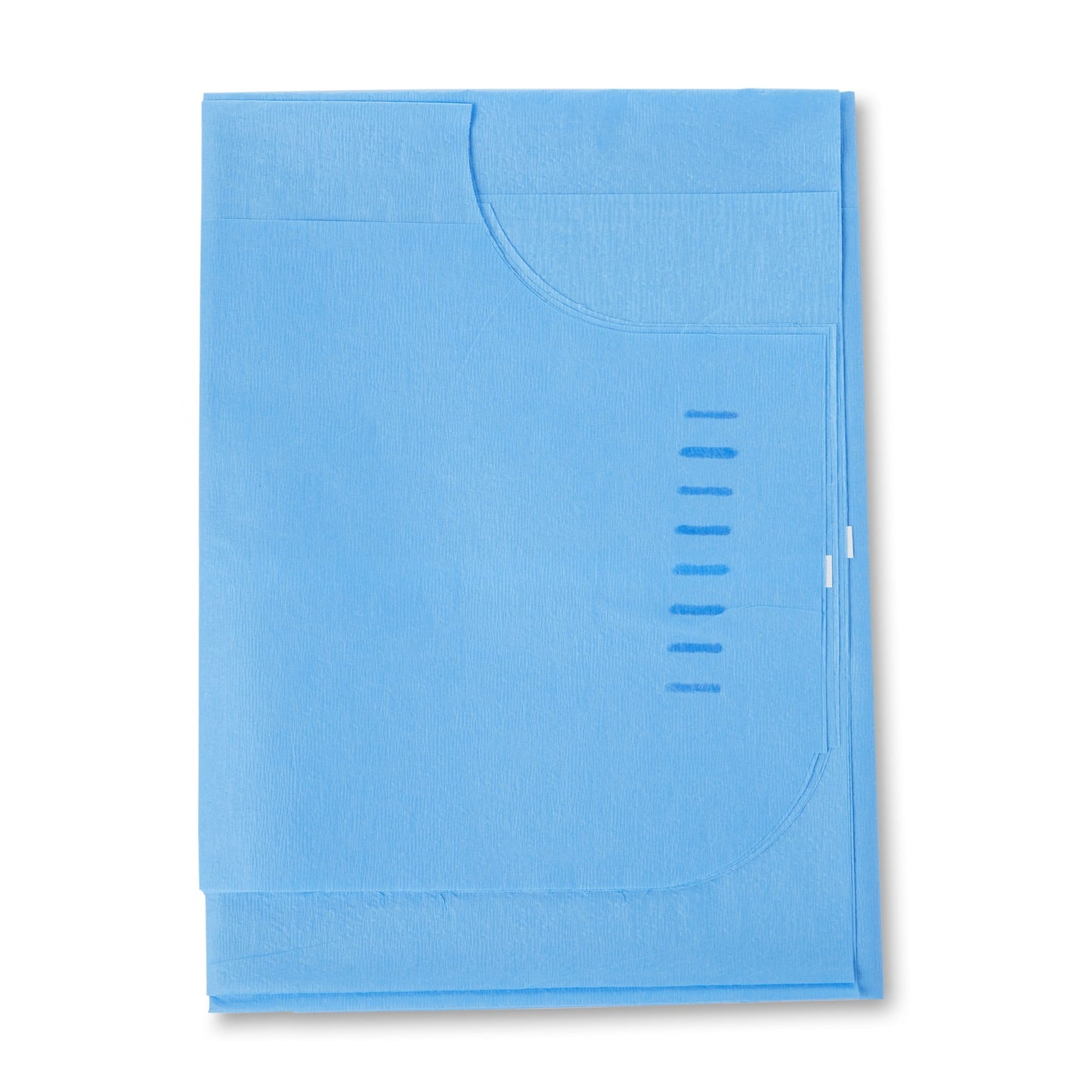 McKesson Patient Exam Gown, One Size Fits Most, Blue 18-831